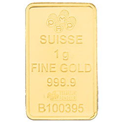 1 Gm Suisse Gold bar