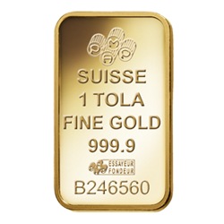 1 Tola Suisse Gold Bars