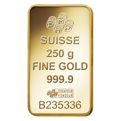 250 Gm Suisse Gold Bar