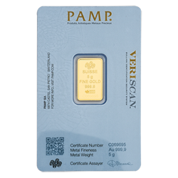 5 Gm Suisse Gold bar